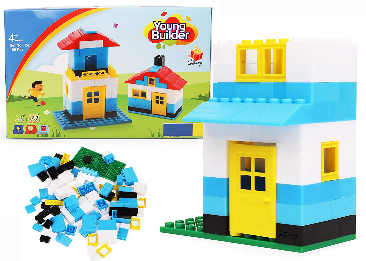 Building Brick & Block Game Set