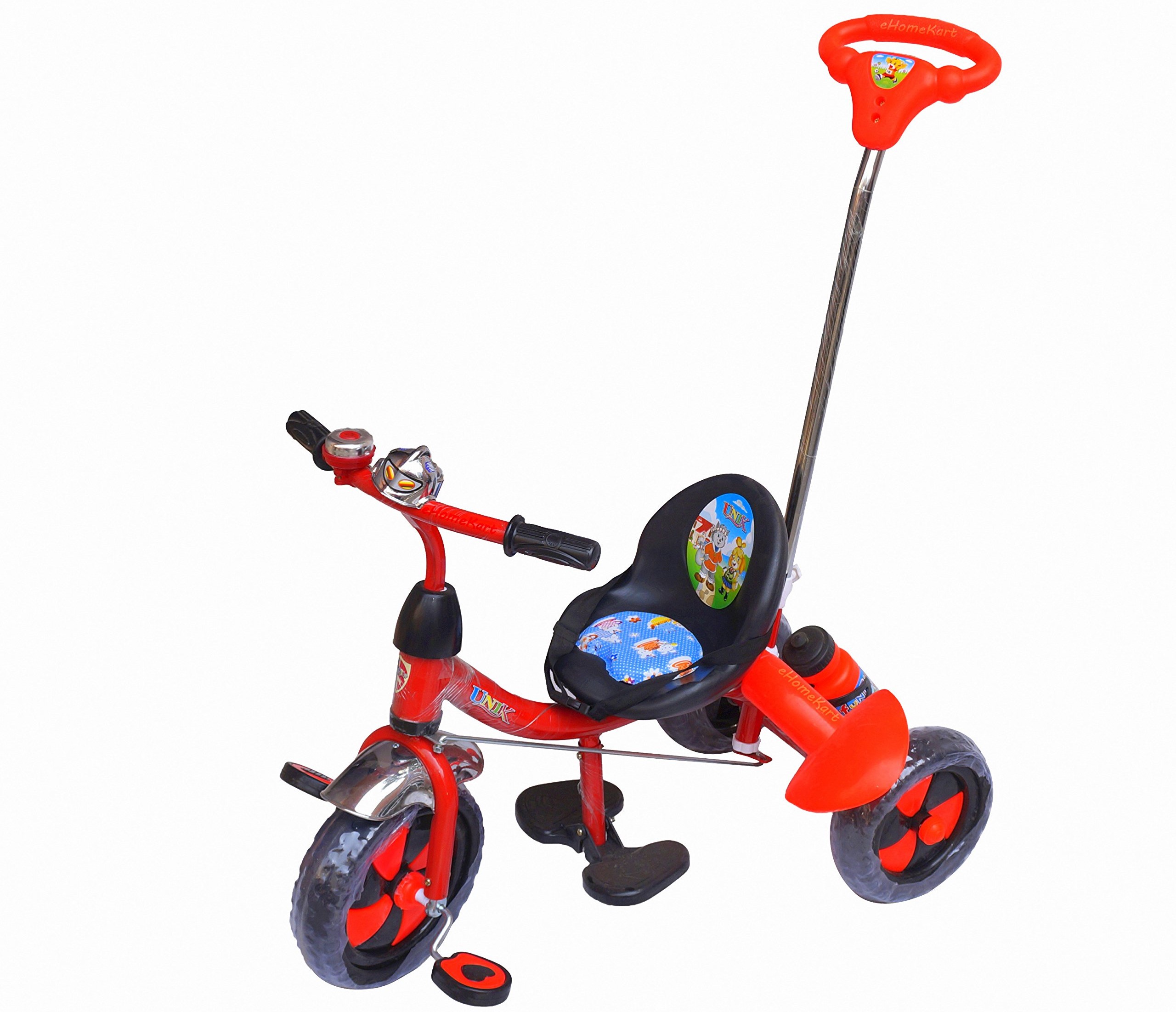 Baby Tricycle With Parental Control